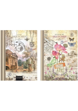 Papier artystyczny A3 8 arkuszy 190g/m2 + teczka mix