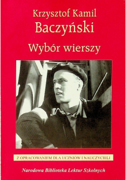Baczyński Wybór wierszy