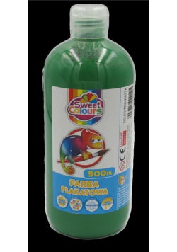 Farba plakatowa trawiasta zielona 500ml