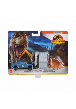 Matchbox Jurassic World Transporter z Stegozaurem