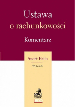 Ustawa o rachunkowości Komentarz