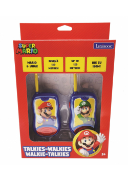 Krótkofalówki walkie talkie Super Mario ze sprzączką TW12NI