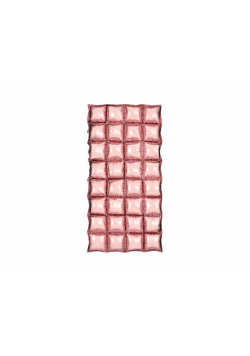 Balon foliowy kurtyna różowe złoto 72x143cm