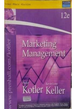 Marketing Management 12e