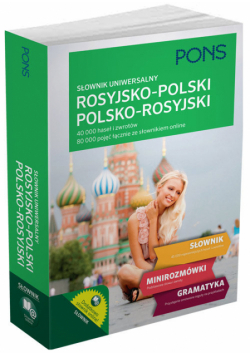 Słownik uniwersalny rosyjsko-polski/polsko-rosyjski  40 000 haseł i zwrotów