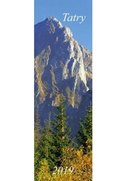Kalendarz 2019 pasek - Tatry