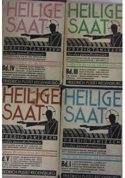 Heilige Saat, zestaw 4 książek