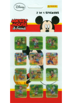 Naklejki 2 w 1 Mickey Mouse & Friends
