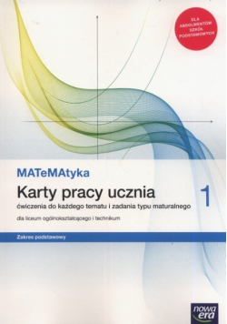 MATeMAtyka Liceum Zakres Podstawowy Karty Pracy ucznia