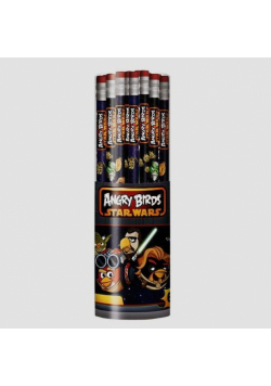Ołówki grafitowe w tubie Angry Birds Star Wars 60 sztuk