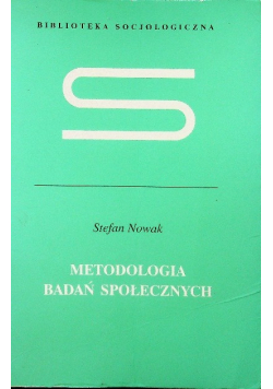 Metodologia badań społecznych
