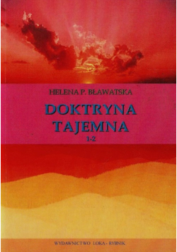 Doktryna tajemna Tom 1-2