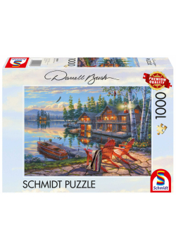 Puzzle 1000 PQ Jezioro Loon USA Darrel Bush 112718