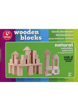 Klocki mini naturalne