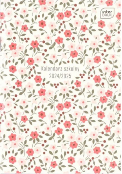 Kalendarz szkolny 2024/2025 B6 48 Flowers