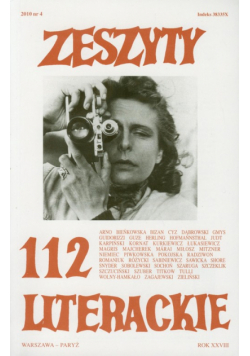 Zeszyty Literackie 112