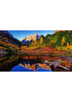 Puzzle Jezioro Maroon Aspen 1000