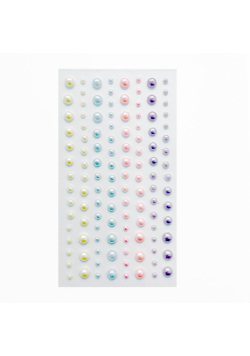 Perły samoprzylepne Pastel candies 100szt