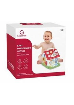Domek sorter z pianinkiem światło dźwięk