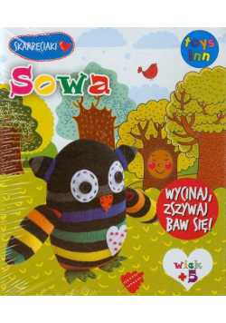 Skarpetkowe zwierzaki Sowa
