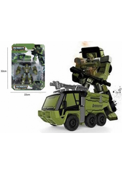 Robot transformacja samochód wojskowy