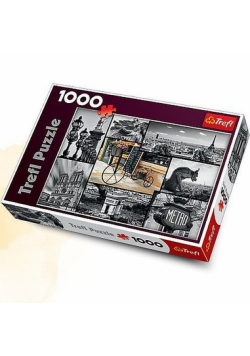 Puzzle 1000 Paryż kolaż