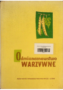 Odmianoznawstwo warzywne