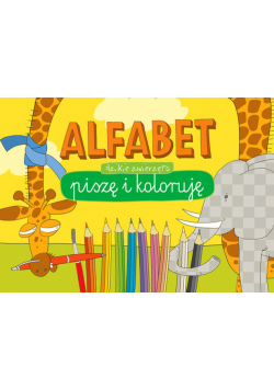 Blok kreatywny Alfabet Dzikie zwierzęta