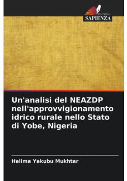 Un'analisi del NEAZDP nell'approvvigionamento idrico rurale nello Stato di Yobe, Nigeria
