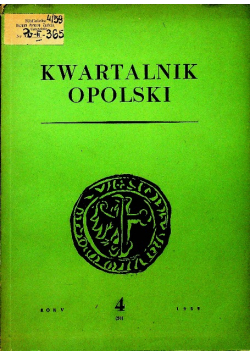 Kwartalnik Opolski nr 4 / 59