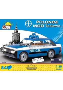 Cars Polonez Milicja 1,5 84 klocki