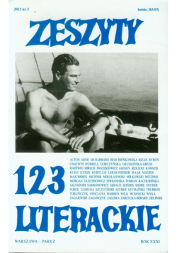 Zeszyty Literackie 123/3/2013