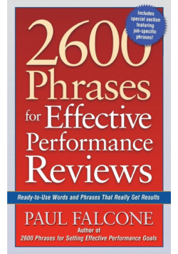 2600 Phrases for Effective Performance Reviews