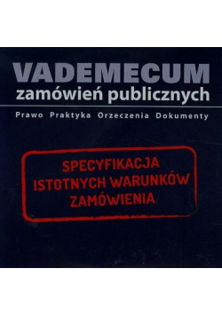 Specyfikacja Istotnych Warunków Zamówienia