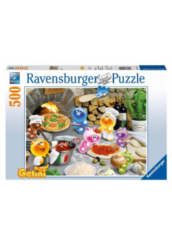 Puzzle Bąbelkowa uczta z pizzą 500