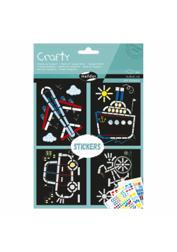 Zestaw kreatywny Crafty Środki transportu