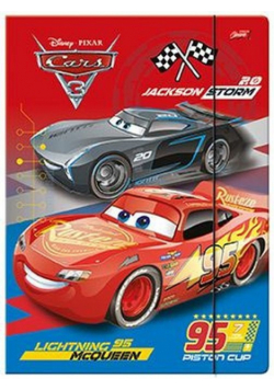 Teczka z gumką A4 CARS 3