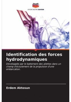 Identification des forces hydrodynamiques
