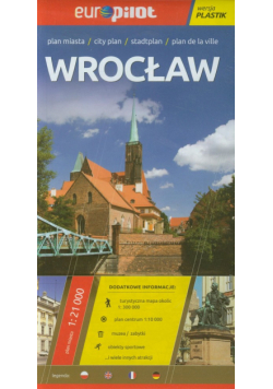 Wrocław Europilot plan miasta 1:21 000