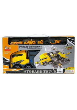 Auto budowlane z podnośniekiem