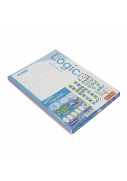 Notesy B5 kratka Logical AIR Grid (5szt)