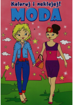 Koloruj i naklejaj Moda