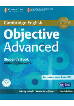 Objective Advanced Student's Book withoul answers + CD