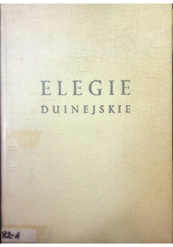 Elegie Duinejskie