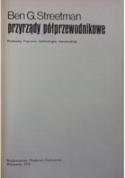 Przyrządy półprzewodnikowe