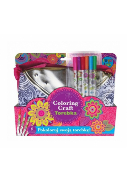 Coloring Craft Torebka metaliczna Kopertówka