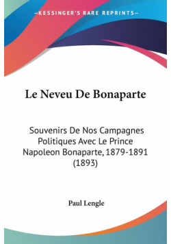 Le Neveu De Bonaparte