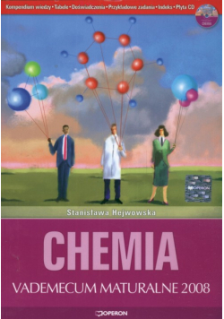 Chemia Matura 2008 Vademecum maturalne z płytą CD