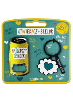 Zestaw brelok + otwieracz Naj-Dziadek