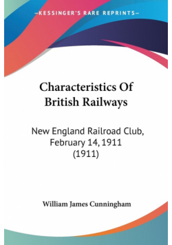 Characteristics Of British Railways